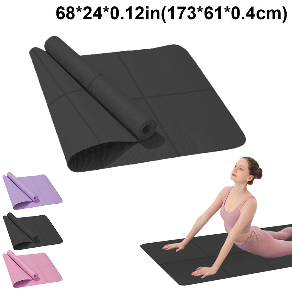 EVA Foam Yoga Mat 4mm – Lightweight Non-Slip Exercise & Gym Mat