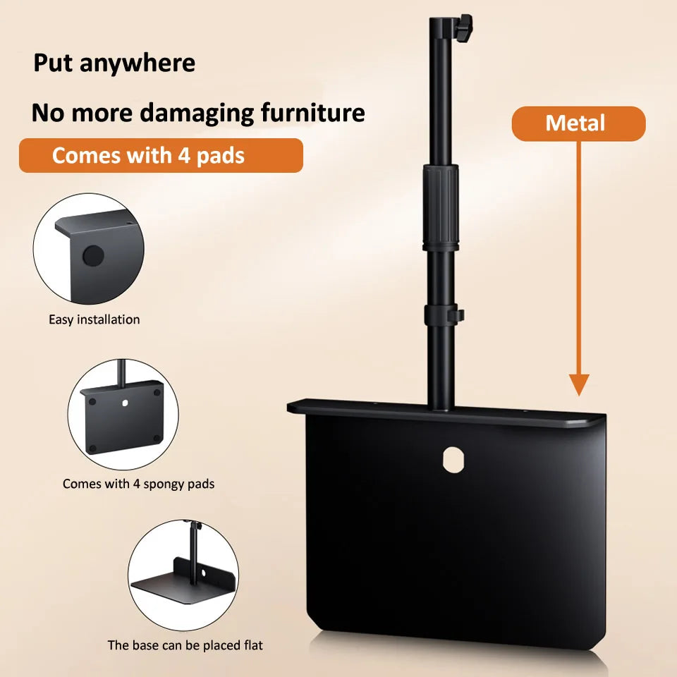 Adjustable Bed Tablet Stand – Lazy Arm Mount for 4–12.9" Phones & Tablets