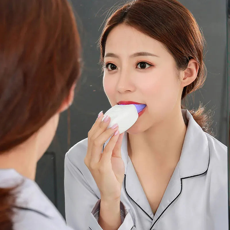 Smart 360° U-Type Electric Toothbrush – Sonic Cleaning, Soft Silicone Head, USB Rechargeable & Waterproof