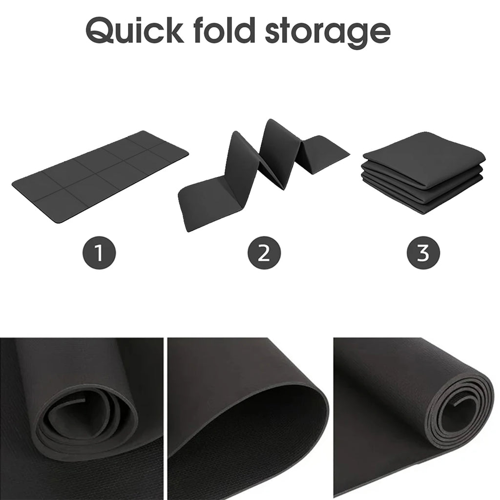 EVA Foam Yoga Mat 4mm – Lightweight Non-Slip Exercise & Gym Mat