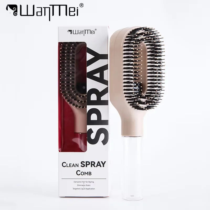 pray Comb Hairbrush – Detangling & Scalp Massage Mist Brush