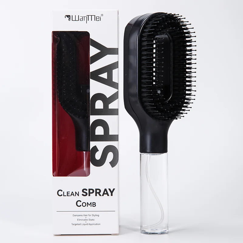 pray Comb Hairbrush – Detangling & Scalp Massage Mist Brush