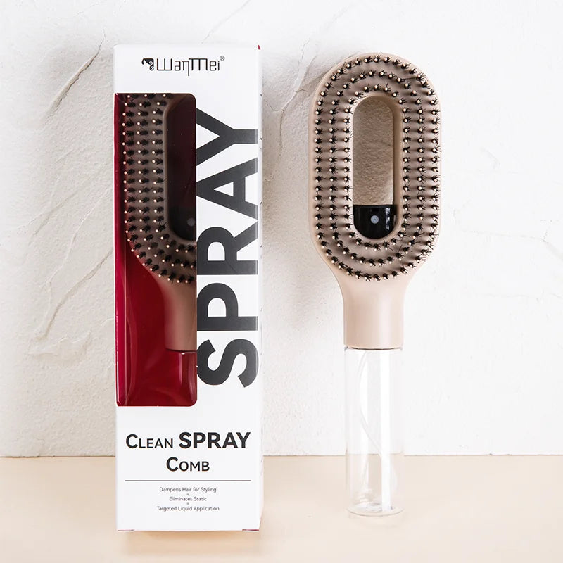 pray Comb Hairbrush – Detangling & Scalp Massage Mist Brush