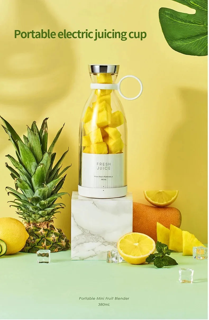 Mini Juice Blender 350ML – Portable & Rechargeable