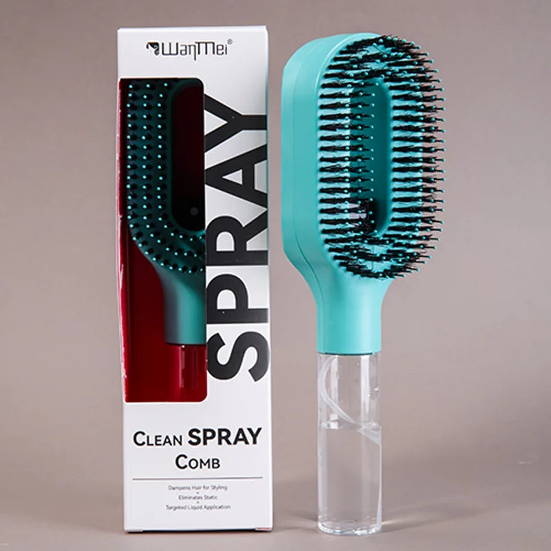 pray Comb Hairbrush – Detangling & Scalp Massage Mist Brush