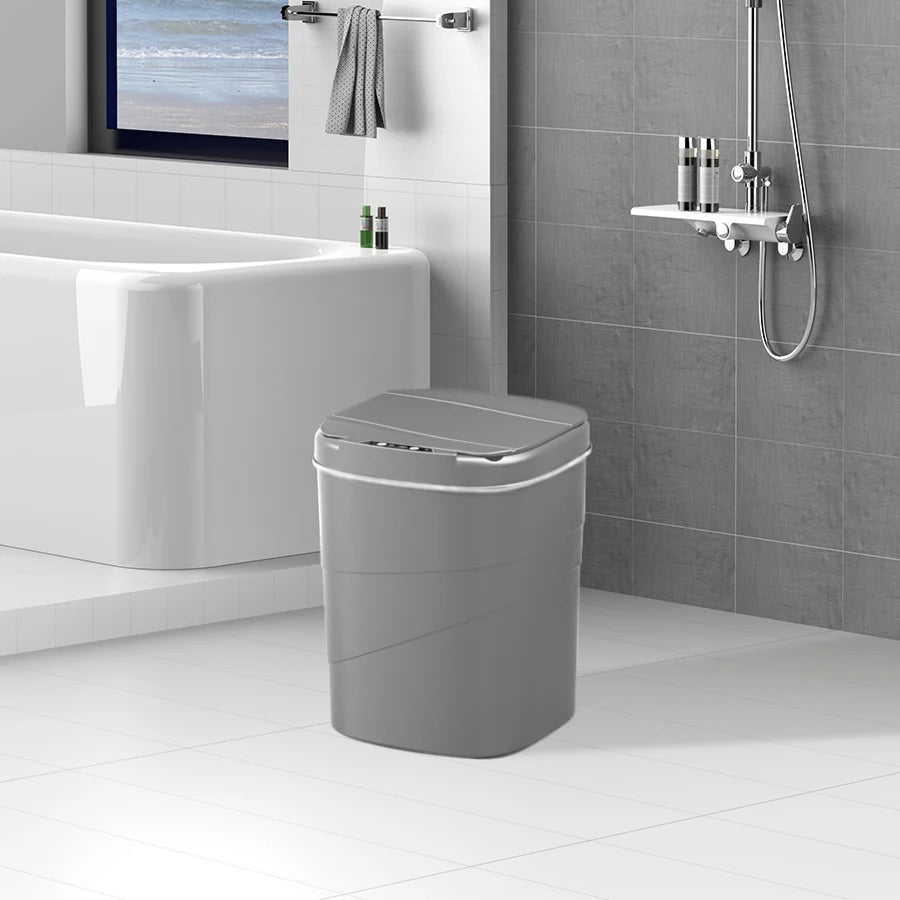 Touchless Smart Trash Can – Automatic Closing Bin