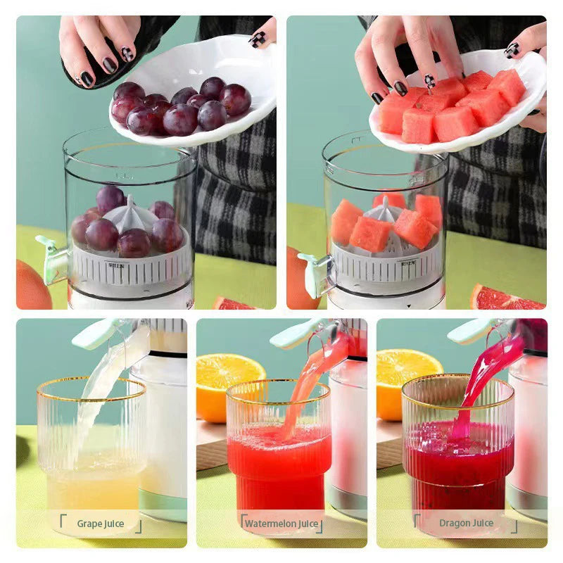 Automatic Portable Juicer Cup – USB Rechargeable Fruit Blender