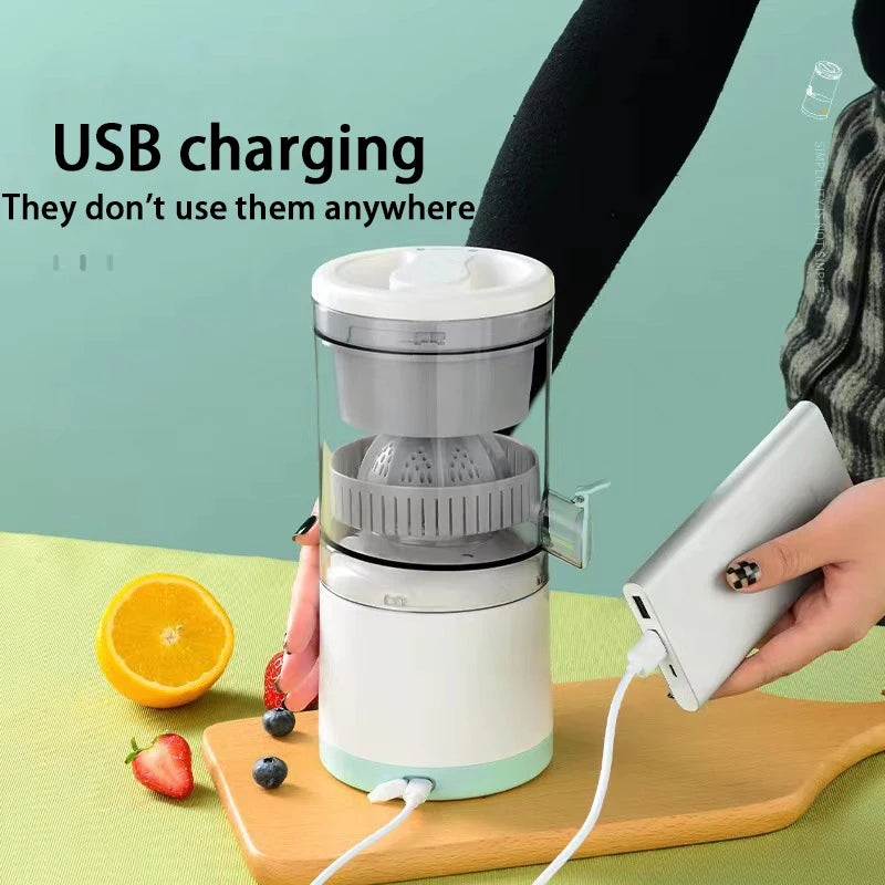 Automatic Portable Juicer Cup – USB Rechargeable Fruit Blender