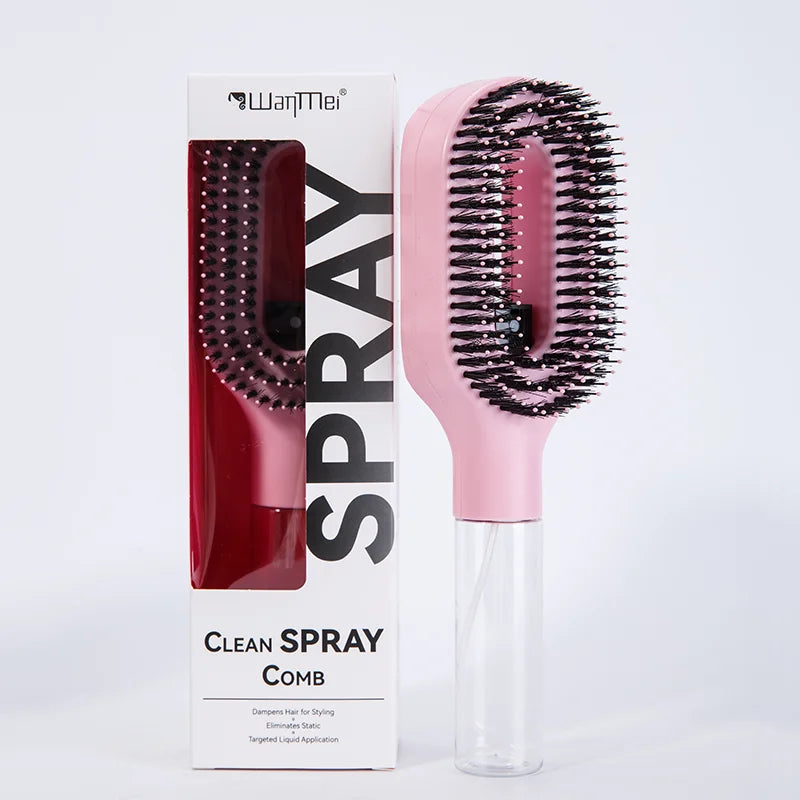 pray Comb Hairbrush – Detangling & Scalp Massage Mist Brush
