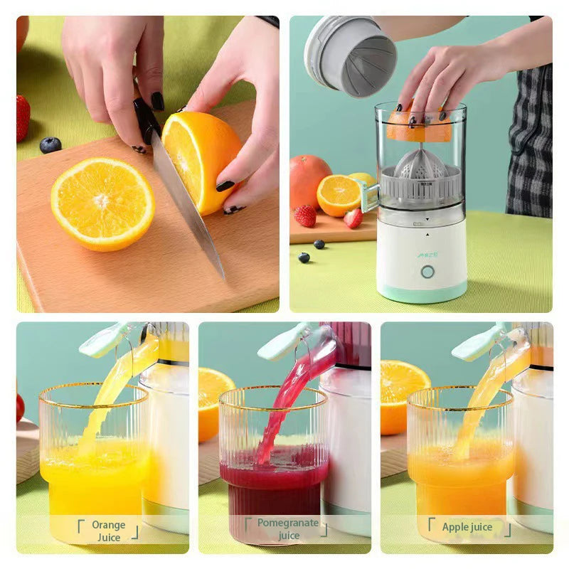 Automatic Portable Juicer Cup – USB Rechargeable Fruit Blender