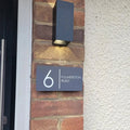 Modern Personalized House Number Sign – Custom DIY Home Address Decor