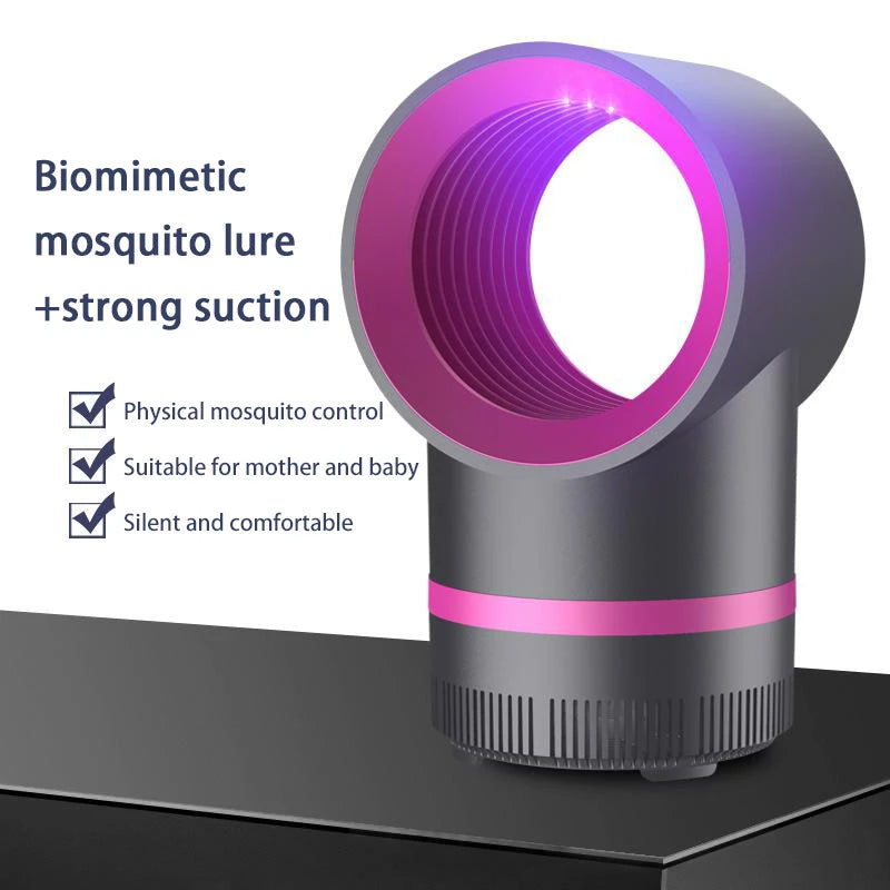 Portable Silent Mosquito Killer Lamp – USB Plug-In Bug Zapper for Bedroom & Outdoor Use