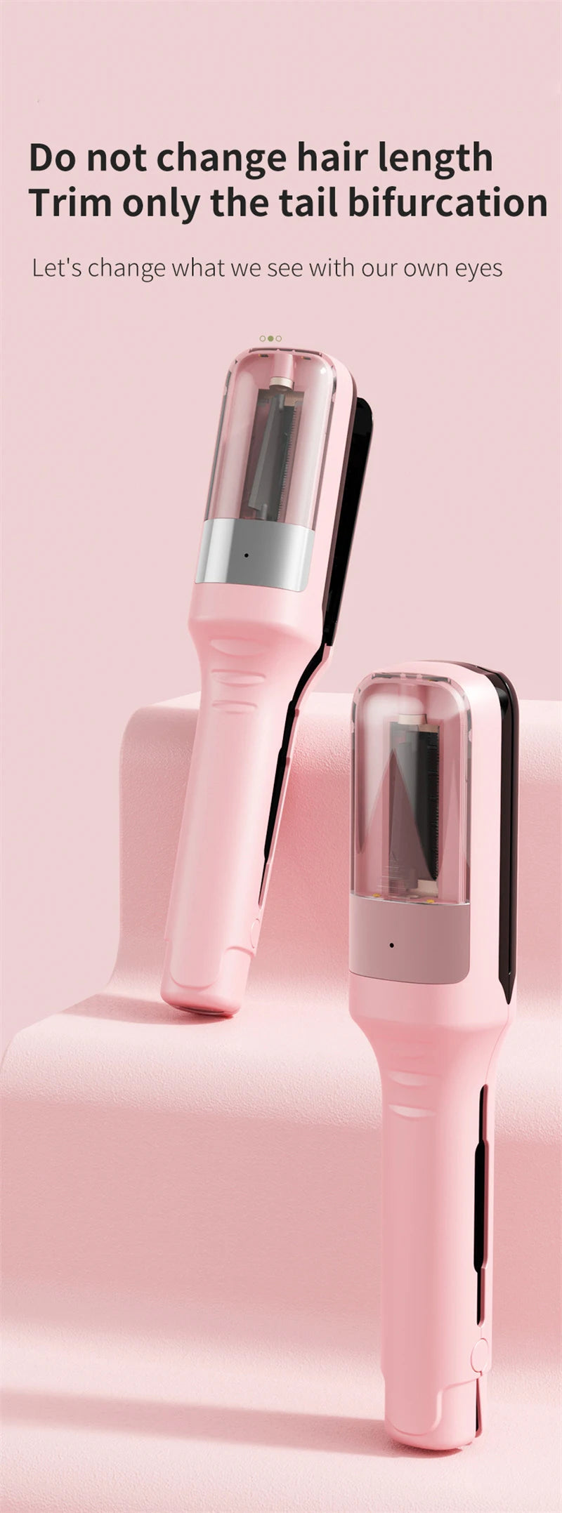 Split End Hair Trimmer – Professional Hair Ends Clipper for Women